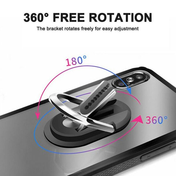 Multi-purpose Car Air Vent Mobile Phone Finger Ring Universal Phone Holder Bracket 360 Rotatable Stand For Iphone Samsung Huawei - Image 3