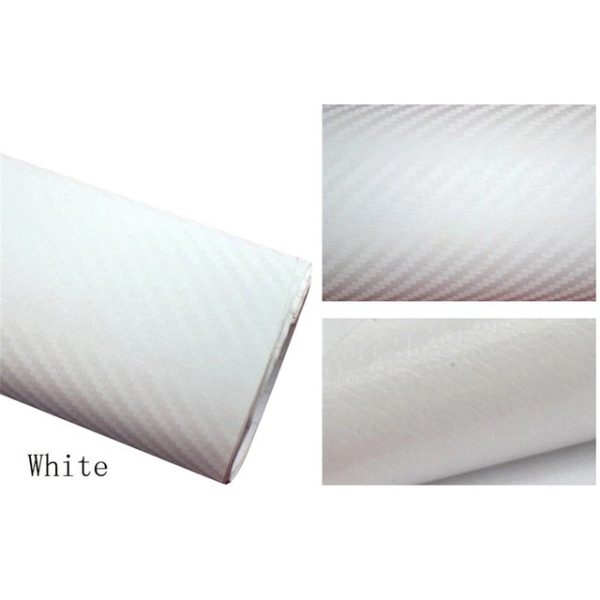127cm*10cm Carbon Fiber Vinyl Film Car Stickers Waterproof Car Styling Wrap For Auto Vehicle Detailing accessories - Image 3