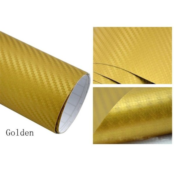 127cm*10cm Carbon Fiber Vinyl Film Car Stickers Waterproof Car Styling Wrap For Auto Vehicle Detailing accessories - Image 12