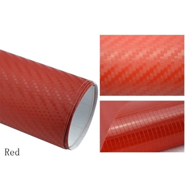 127cm*10cm Carbon Fiber Vinyl Film Car Stickers Waterproof Car Styling Wrap For Auto Vehicle Detailing accessories - Image 5