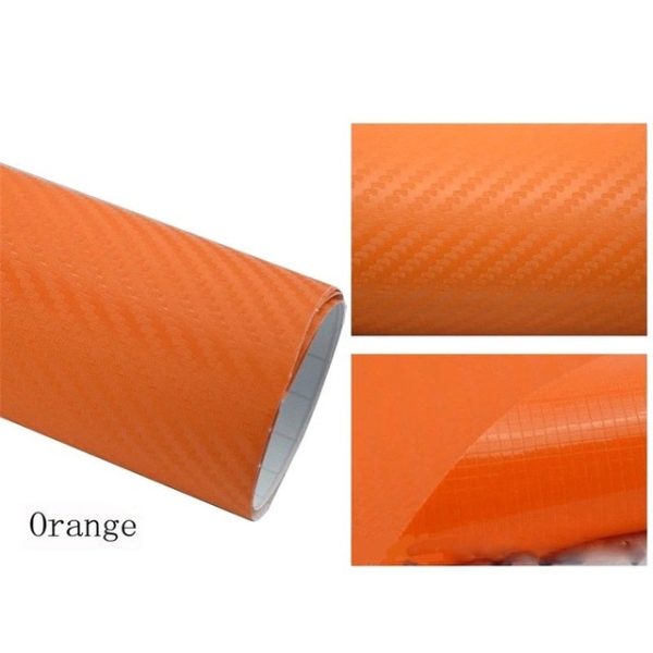 127cm*10cm Carbon Fiber Vinyl Film Car Stickers Waterproof Car Styling Wrap For Auto Vehicle Detailing accessories - Image 6