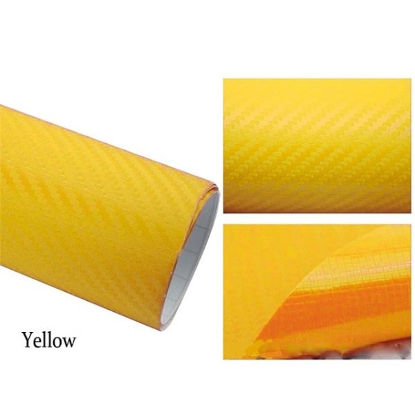127cm*10cm Carbon Fiber Vinyl Film Car Stickers Waterproof Car Styling Wrap For Auto Vehicle Detailing accessories - Image 7