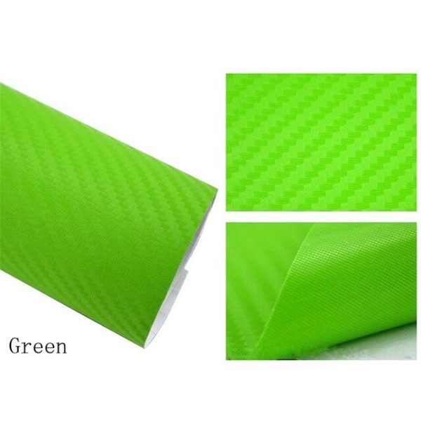 127cm*10cm Carbon Fiber Vinyl Film Car Stickers Waterproof Car Styling Wrap For Auto Vehicle Detailing accessories - Image 8