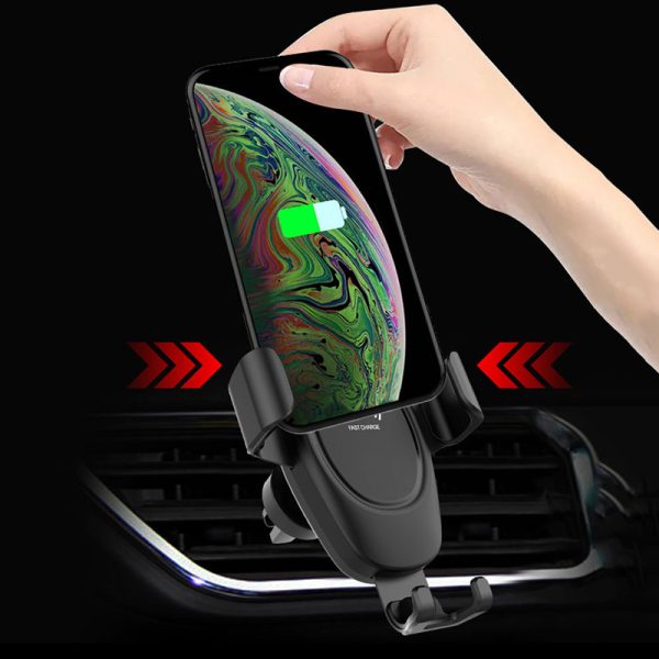 Car Mobile Phone Wireless Charger Holder Bracket 360 Degree Rotating Portable for Driving JFlyer - Image 2