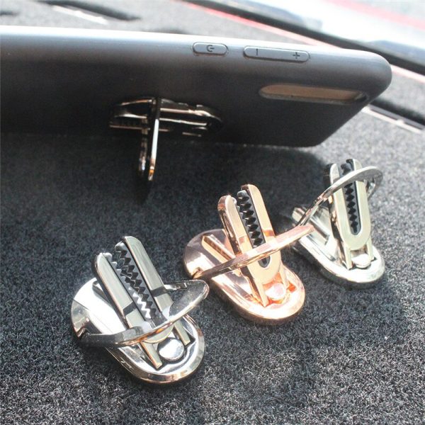 Multi-purpose Car Air Vent Mobile Phone Finger Ring Universal Phone Holder Bracket 360 Rotatable Stand For Iphone Samsung Huawei - Image 6