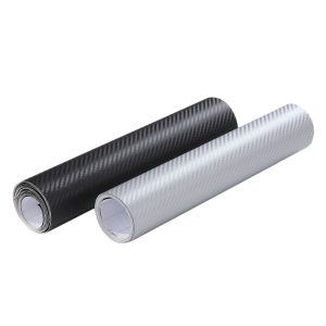 127cm*10cm Carbon Fiber Vinyl Film Car Stickers Waterproof Car Styling Wrap For Auto Vehicle Detailing accessories