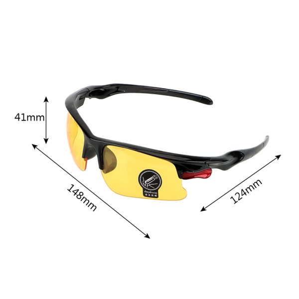 YOSOLO Car Night-Vision Glasses Driver Goggles Anti Glare Protective Gears Sunglasses Night Vision Driving Glasses Accessories - Image 5